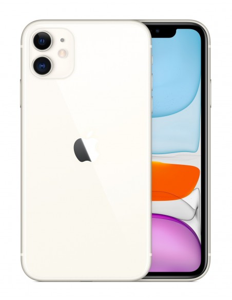 Apple iPhone 11 15,5 cm (6.1") SIM doble iOS 14 4G 64 GB Blanco