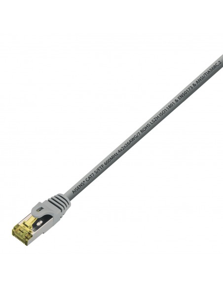 AISENS A146-0334 cable de red Gris 1 m Cat7 S FTP (S-STP)