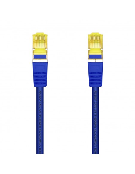 AISENS Cable De Red Latiguillo RJ45 LSZH Cat.7 600 MHz S FTP PIMF AWG26, Azul, 2.0 m