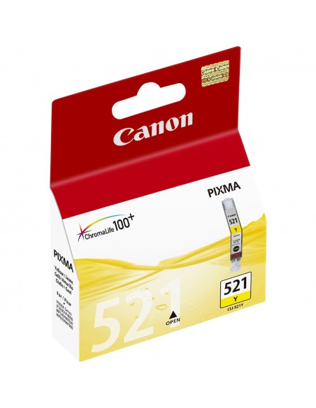 Canon CLI-521 Y cartucho de tinta 1 pieza(s) Original Amarillo
