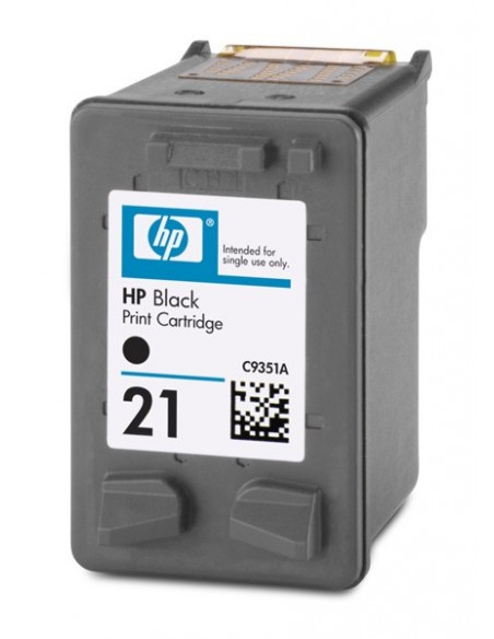 HP 21 Black Inkjet Print Cartridge cartucho de tinta Original Negro