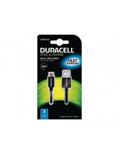 Duracell USB5023A cargador de dispositivo móvil Negro