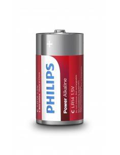 Philips Power Alkaline Batería LR14P2B 10
