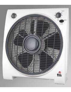 FM Calefacción BF-4 ventilador Negro, Blanco