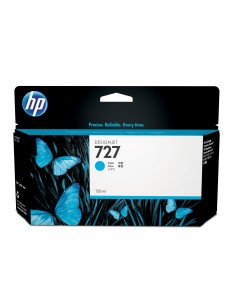 HP Cartucho de tinta DesignJet 727 cian de 130 ml