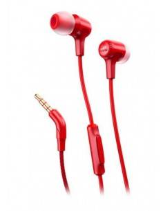 JBL E15 Auriculares Dentro de oído Conector de 3,5 mm Rojo