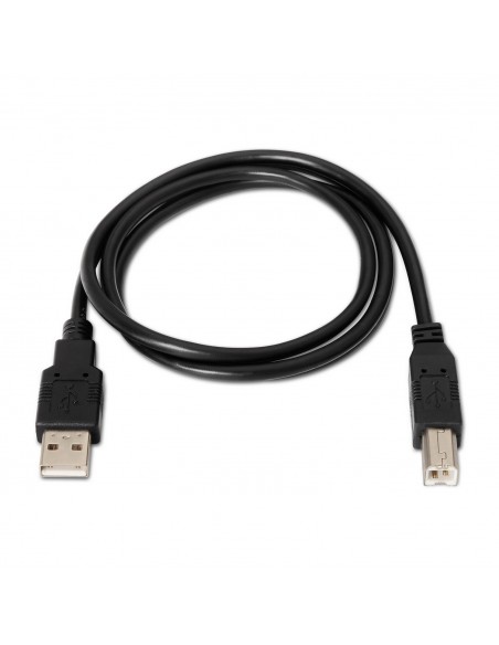 AISENS A101-0006 cable USB 1,8 m USB 2.0 USB A USB B Negro