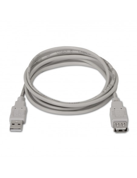 AISENS A101-0012 cable USB 1 m USB 2.0 USB A Beige