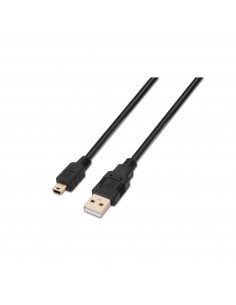 AISENS A101-0025 cable USB 1,8 m USB 2.0 USB A Mini-USB B Negro