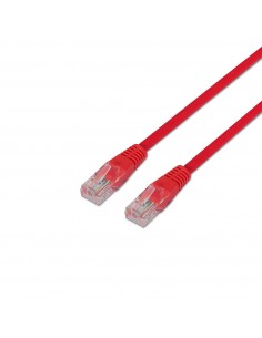 AISENS A133-0188 cable de red Rojo 1 m Cat5e U UTP (UTP)
