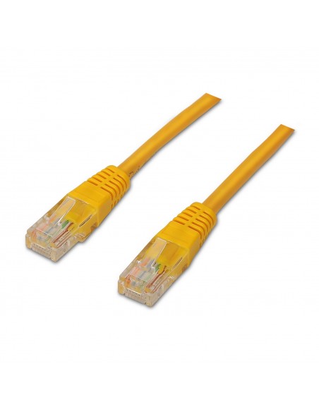 AISENS A135-0253 cable de red Amarillo 0,5 m Cat6 U UTP (UTP)