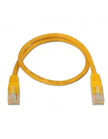 AISENS A135-0253 cable de red Amarillo 0,5 m Cat6 U UTP (UTP)