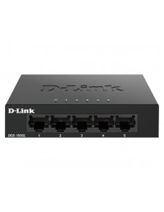 D-Link DGS-105GL switch No administrado Gigabit Ethernet (10 100 1000) Negro