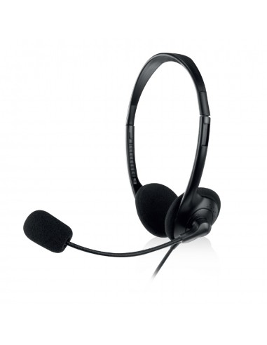 Ewent EW3568 auricular y casco Auriculares Diadema USB tipo A Negro