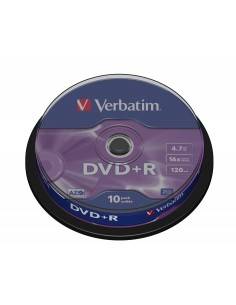 Verbatim DVD+R Matt Silver 4,7 GB 10 pieza(s)