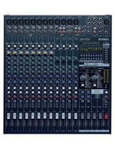 Yamaha EMX5016CF mezclador DJ 16 canales Negro