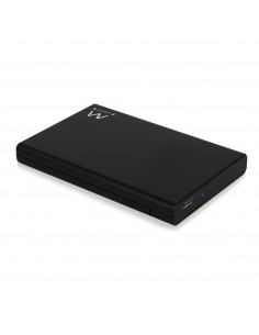 Ewent EW7072 caja para disco duro externo Carcasa de disco duro SSD Negro 2.5"