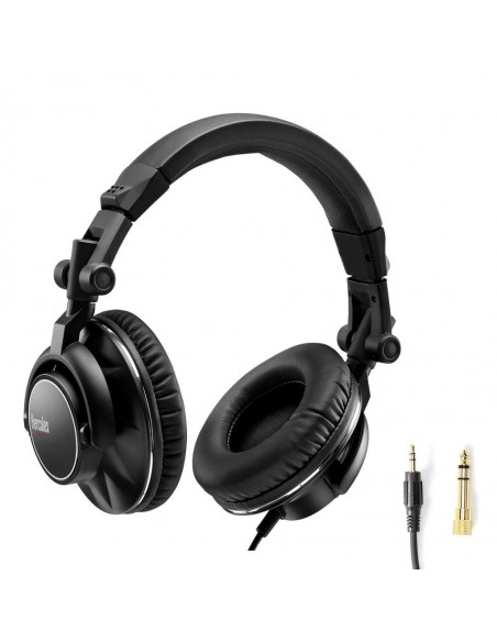 Hercules HDP DJ60 Alámbrico Auriculares Diadema Música Negro