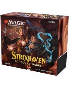 Juego de cartas wizard of the coast bundle magic the gathering strixhaven: school of mages ingles