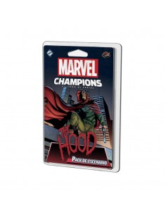 Juego de cartas marvel champions: the hood pack de escenario 78 cartas pegi 14