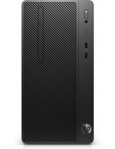 HP 290 G4 DDR4-SDRAM i5-10500 Micro Torre Intel® Core™ i5 de 10ma Generación 8 GB 512 GB SSD Windows 10 Pro PC Negro