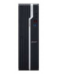 Acer Veriton X X2680G DDR4-SDRAM i5-11400 Escritorio Intel® Core™ i5 de 11ma Generación 8 GB 512 GB SSD Windows 10 Pro PC Negro