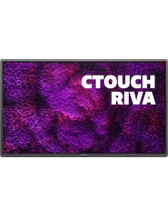 CTOUCH Riva 138,8 cm (54.6") 3840 x 2160 Pixeles Multi-touch Negro