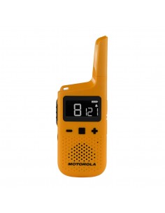 Motorola Talkabout T72 two-way radios 16 canales 446.00625 - 446.19375 MHz Naranja