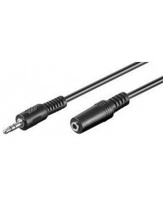 Ewent EC1605 cable de audio 1,5 m 3,5mm Negro