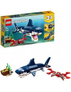 Lego creator criaturas del fondo marino