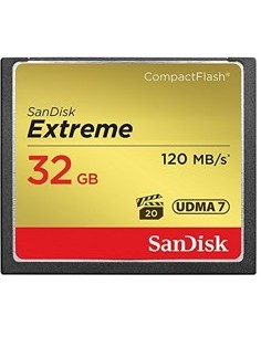 Tarjeta memoria sandisk compact flash 32gb