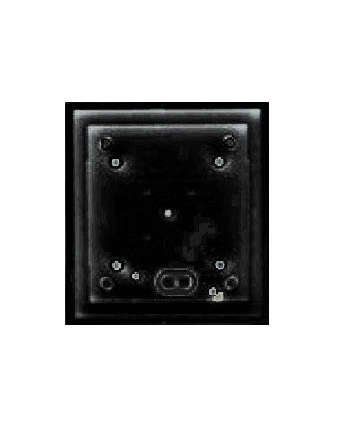 MOBOTIX SINGLE ON-WALL-HOUSING, BLACK  (P/N:MX-OPT-BOX-1-EXT-ON-BL)