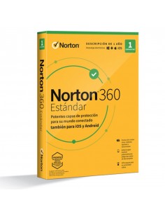 Antivirus norton 360 standard 10gb español 1 usuario 1 dispositivo 1 año in box