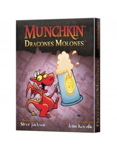 Juego de mesa munchkin dragones molones pegi 10