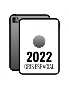Apple iPad Pro 11' 2022 4th WiFi/ M2/ 128GB/ Gris Espacial - MNXD3TY/A