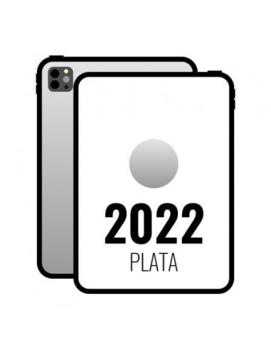 Apple iPad Pro 11' 2022 4th WiFi/ M2/ 128GB/ Plata - MNXE3TY/A