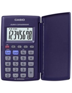 Calculadora de Bolsillo Casio HL-820VER/ Azul