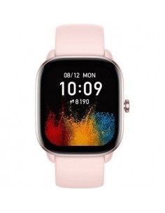 Smartwatch Huami Amazfit GTS 4 Mini/ Notificaciones/ Frecuencia Cardíaca/ GPS/ Rosa Flamenco