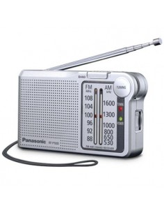 Radio Portátil Panasonic RF-P150D/ Plata