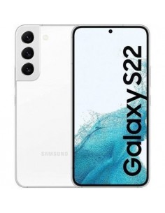 Smartphone Samsung Galaxy S22 8GB/ 128GB/ 6.1'/ 5G/ Blanco