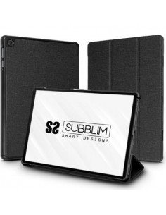 Funda Subblim Shock Case CST-5SC120 para Tablet Lenovo M10 Plus 3a Gen TB-125F/128F de 10.6'/ Negra