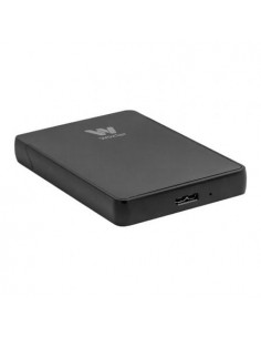 Caja Externa para Disco Duro de 2.5' Woxter I-Case 230 Negra/ USB 3.0/ Sin tornillos