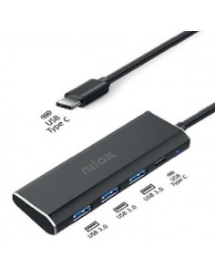 NILOX HUB USB-C 3XUSB3.0 1XUSB-C