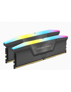 MEMORIA CORSAIR DDR5 32GB 2X16GB PC5200 VENGEANCE RGB CMH32GX5M2B5200Z40K