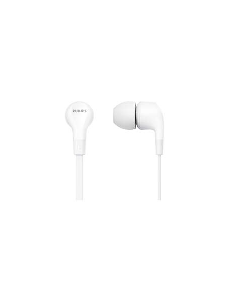 Philips TAE1105WT 00 auricular y casco Auriculares Alámbrico Dentro de oído Música Blanco