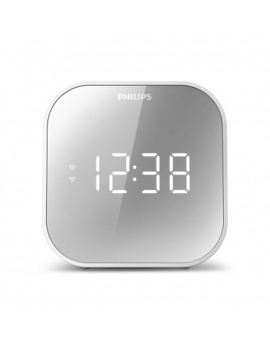 Philips TAR4406 12 despertador Reloj despertador digital Blanco