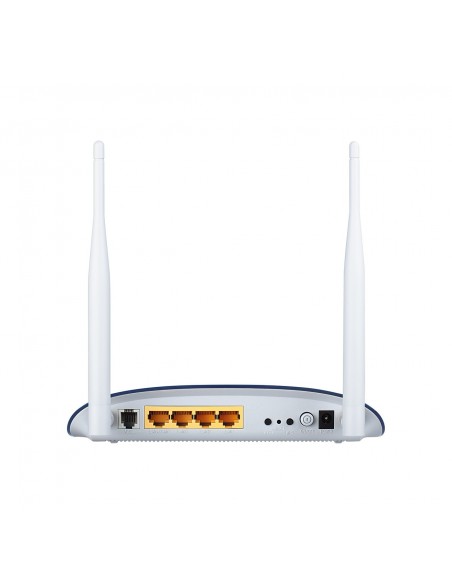 TP-Link TD-W8960N router inalámbrico Ethernet rápido Banda única (2,4 GHz) 4G Blanco