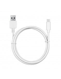 CoolBox COO-CAB-U3UC cable USB 1 m USB 3.2 Gen 1 (3.1 Gen 1) USB A USB C Blanco