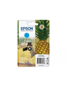 Epson 604XL cartucho de tinta 1 pieza(s) Compatible Alto rendimiento (XL) Cian