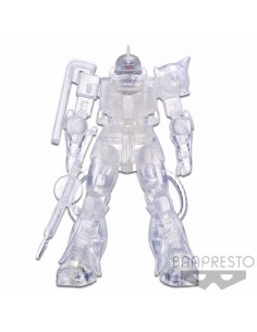 Figura banpresto zaku char's custom  mobile suit gundam internal structure ver.b